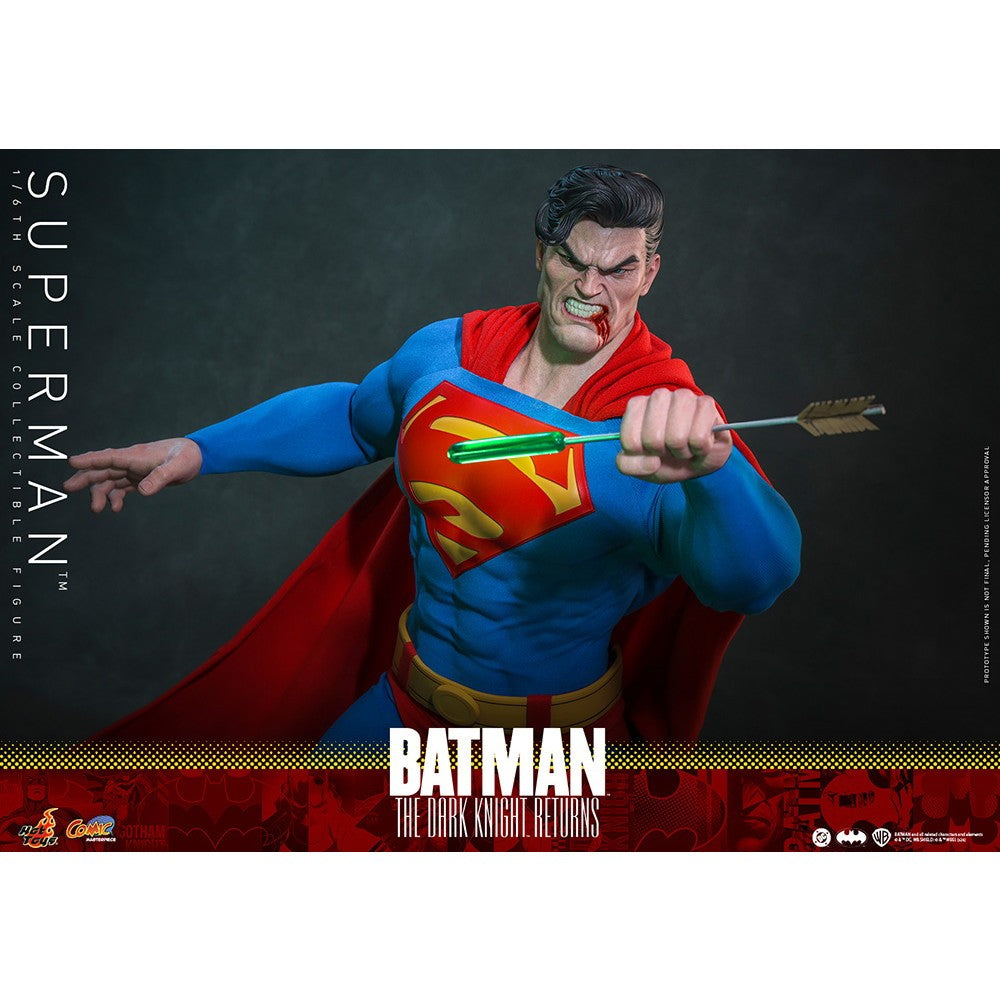 【予約安心出荷】[FIG] コミック・マスターピース スーパーマン BATMAN: THE DARK KNIGHT RETURNS(バットマン: ダークナイト・リターンズ) 1/6 完成品 可動フィギュア(CM#032) ホットトイズ(2027年3月)