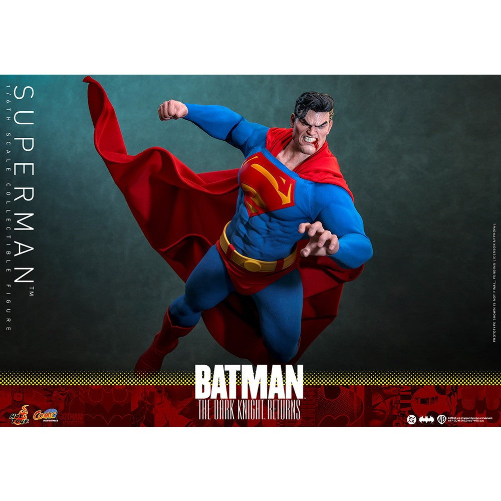 【予約安心出荷】[FIG] コミック・マスターピース スーパーマン BATMAN: THE DARK KNIGHT RETURNS(バットマン: ダークナイト・リターンズ) 1/6 完成品 可動フィギュア(CM#032) ホットトイズ(2027年3月)