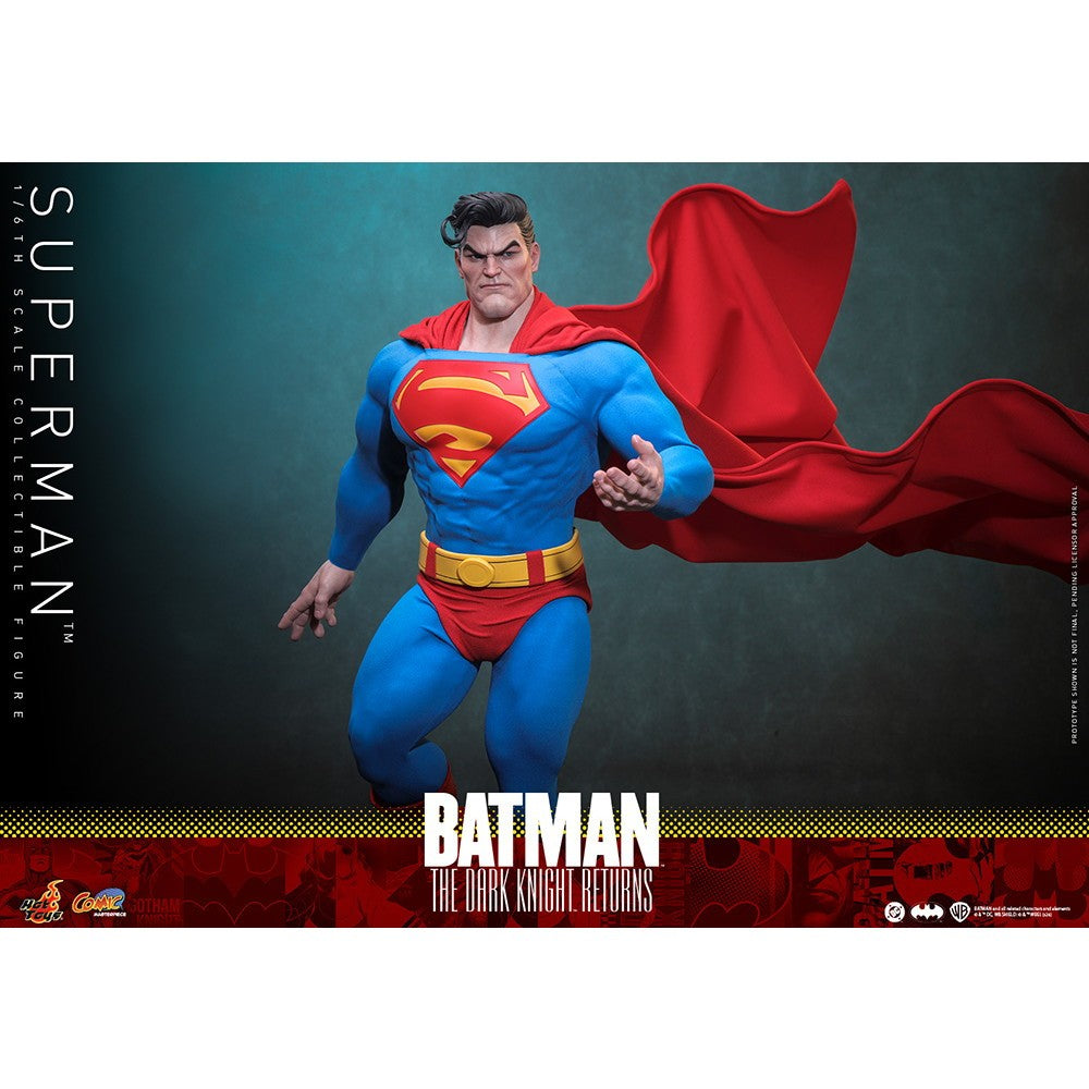 【予約安心出荷】[FIG] コミック・マスターピース スーパーマン BATMAN: THE DARK KNIGHT RETURNS(バットマン: ダークナイト・リターンズ) 1/6 完成品 可動フィギュア(CM#032) ホットトイズ(2027年3月)