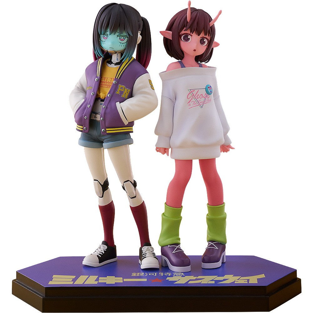 【予約安心出荷】[FIG] POP UP PARADE SP(ポップアップパレードSP) チハル&マキナ 銀河特急 ミルキー☆サブウェイ 完成品 フィギュア グッドスマイルカンパニー(2026年9月)