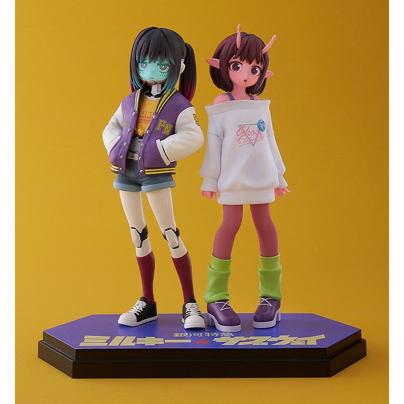 【予約安心出荷】[FIG] POP UP PARADE SP(ポップアップパレードSP) チハル&マキナ 銀河特急 ミルキー☆サブウェイ 完成品 フィギュア グッドスマイルカンパニー(2026年9月)