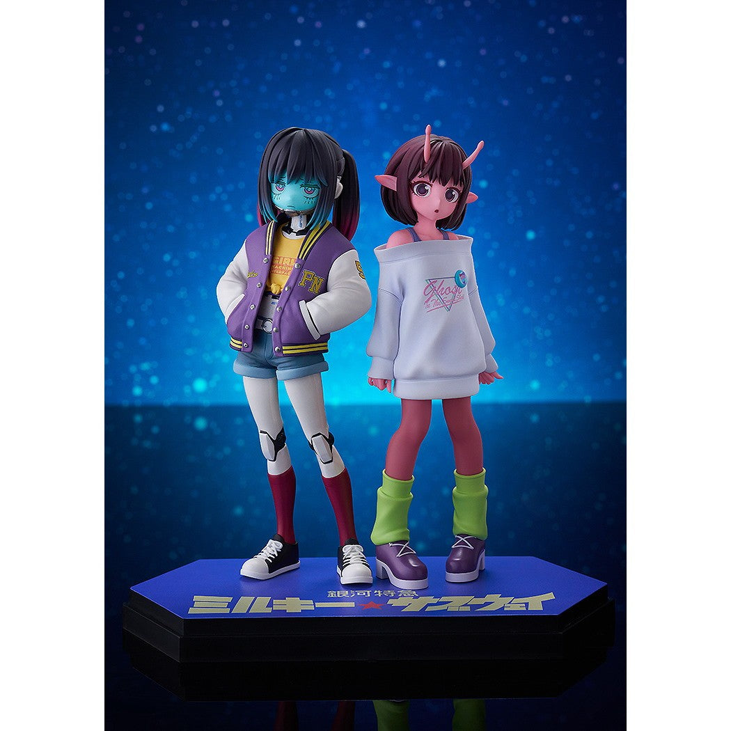 【予約安心出荷】[FIG] POP UP PARADE SP(ポップアップパレードSP) チハル&マキナ 銀河特急 ミルキー☆サブウェイ 完成品 フィギュア グッドスマイルカンパニー(2026年9月)