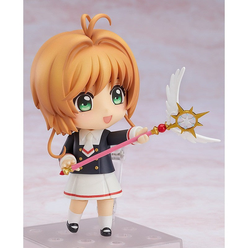 【新品】【お取り寄せ】[FIG] (2次再販) ねんどろいど 918 木之本桜(きのもとさくら) 友枝中学校制服Ver. カードキャプターさくら クリアカード編 完成品 可動フィギュア グッドスマイルカンパニー(20260731)