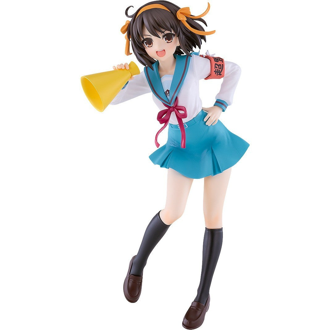 【新品】【お取り寄せ】[FIG] POP UP PARADE(ポップアップパレード) 涼宮ハルヒ(すずみやはるひ) L size 涼宮ハルヒの憂鬱 完成品 フィギュア グッドスマイルカンパニー(20260822)