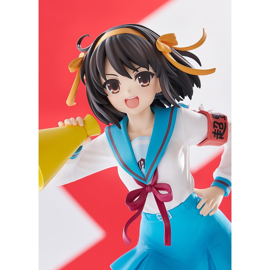 【新品】【お取り寄せ】[FIG] POP UP PARADE(ポップアップパレード) 涼宮ハルヒ(すずみやはるひ) L size 涼宮ハルヒの憂鬱 完成品 フィギュア グッドスマイルカンパニー(20260822)
