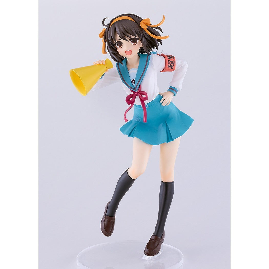 【新品】【お取り寄せ】[FIG] POP UP PARADE(ポップアップパレード) 涼宮ハルヒ(すずみやはるひ) L size 涼宮ハルヒの憂鬱 完成品 フィギュア グッドスマイルカンパニー(20260822)