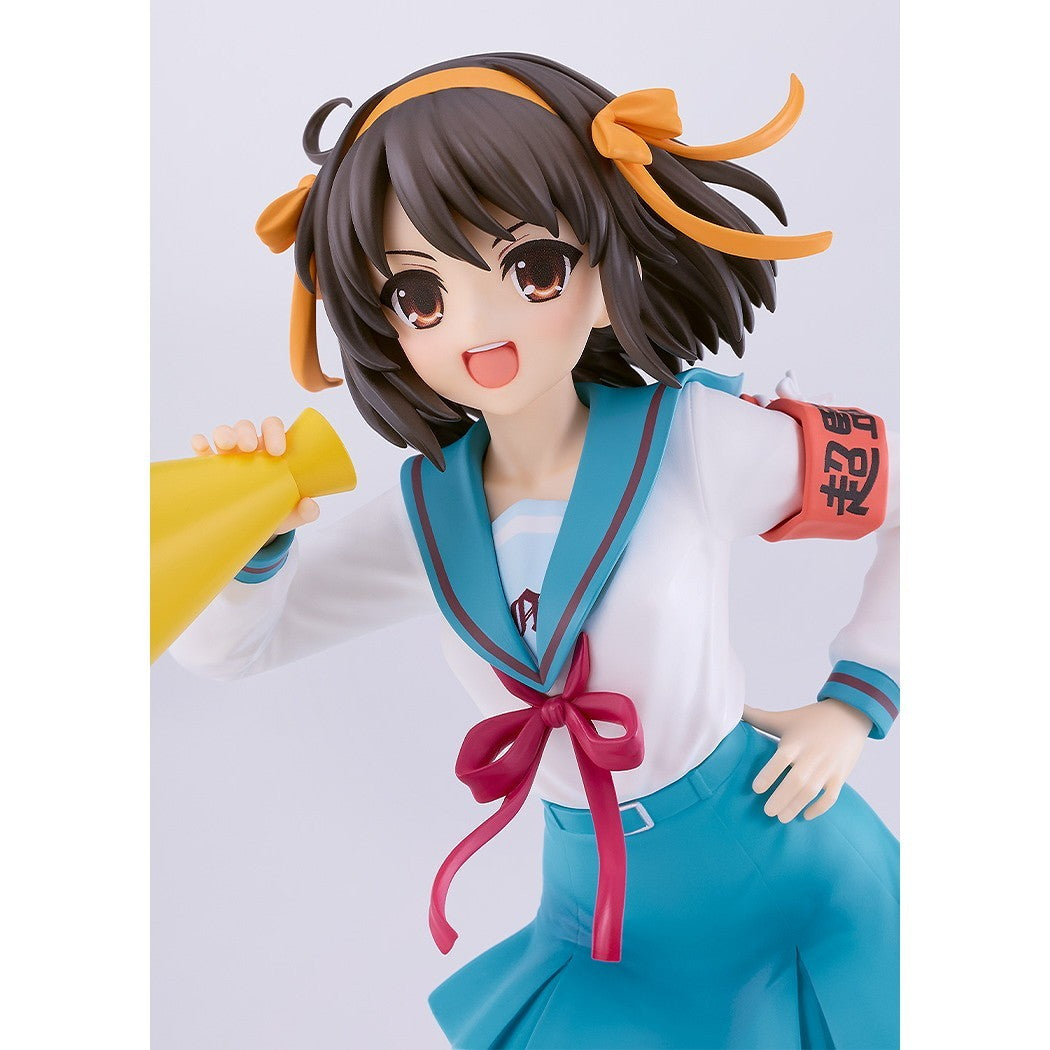 【新品】【お取り寄せ】[FIG] POP UP PARADE(ポップアップパレード) 涼宮ハルヒ(すずみやはるひ) L size 涼宮ハルヒの憂鬱 完成品 フィギュア グッドスマイルカンパニー(20260822)