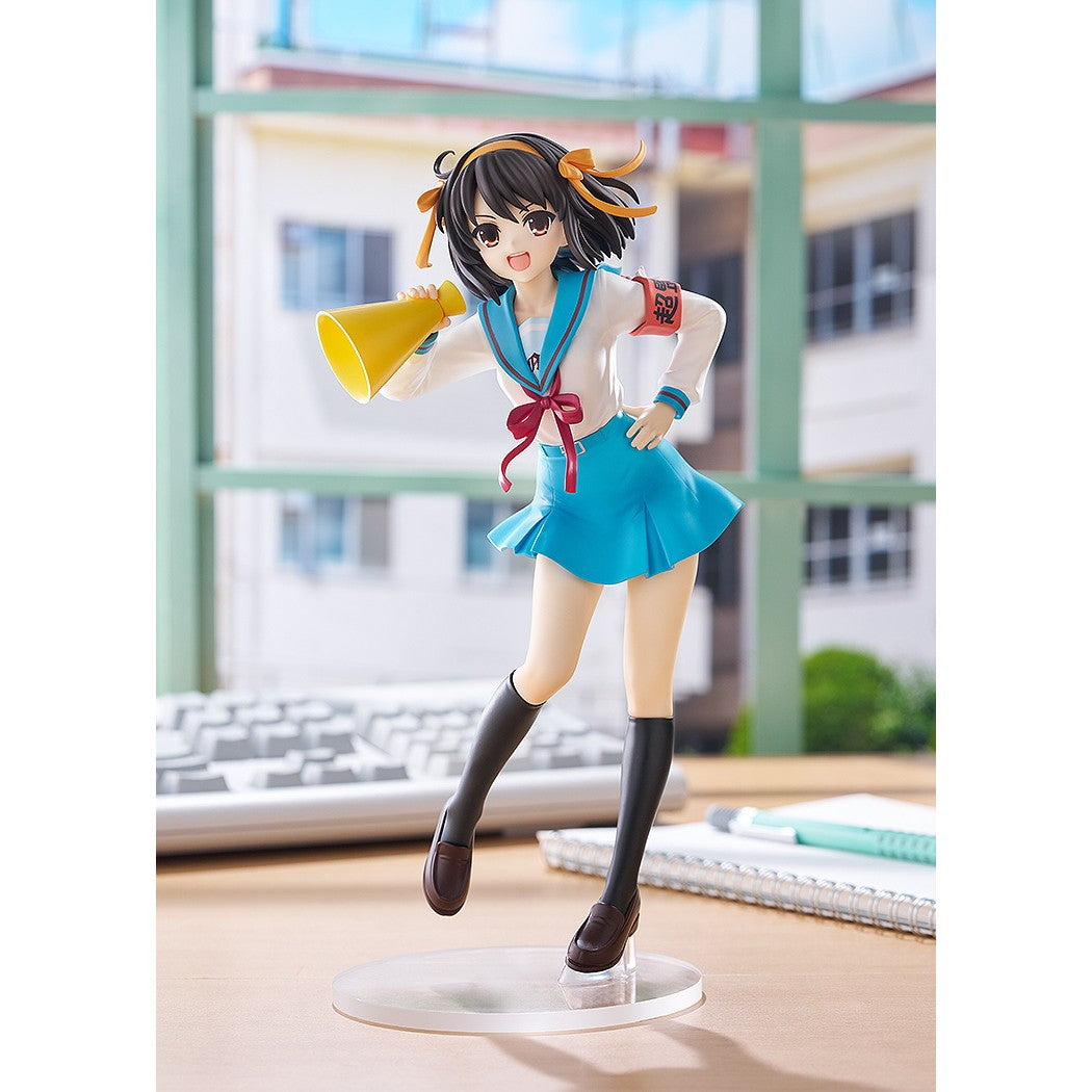 【予約安心出荷】[FIG] POP UP PARADE(ポップアップパレード) 涼宮ハルヒ(すずみやはるひ) L size 涼宮ハルヒの憂鬱 完成品 フィギュア グッドスマイルカンパニー(2026年8月)