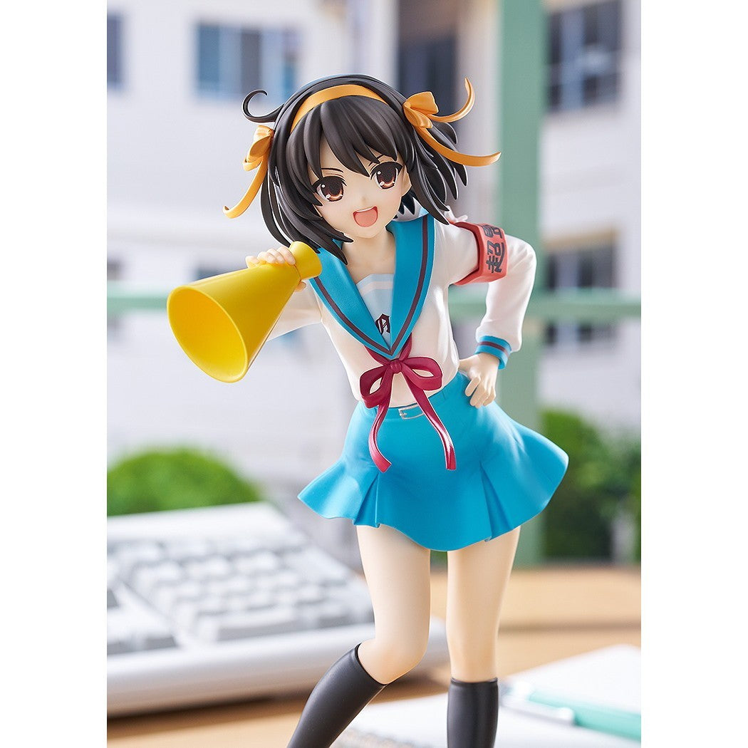 【新品】【お取り寄せ】[FIG] POP UP PARADE(ポップアップパレード) 涼宮ハルヒ(すずみやはるひ) L size 涼宮ハルヒの憂鬱 完成品 フィギュア グッドスマイルカンパニー(20260822)