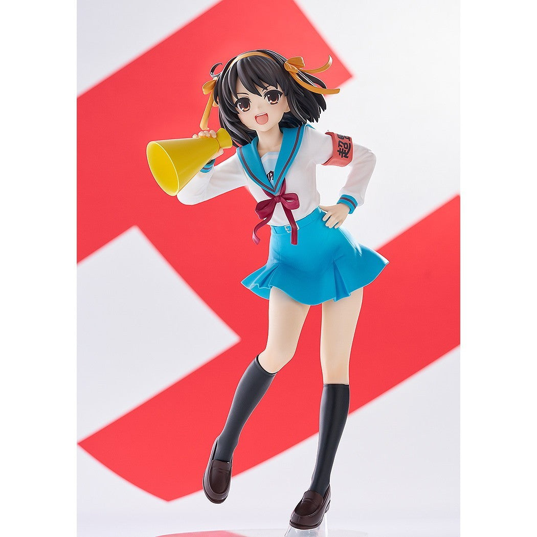 【新品】【お取り寄せ】[FIG] POP UP PARADE(ポップアップパレード) 涼宮ハルヒ(すずみやはるひ) L size 涼宮ハルヒの憂鬱 完成品 フィギュア グッドスマイルカンパニー(20260822)