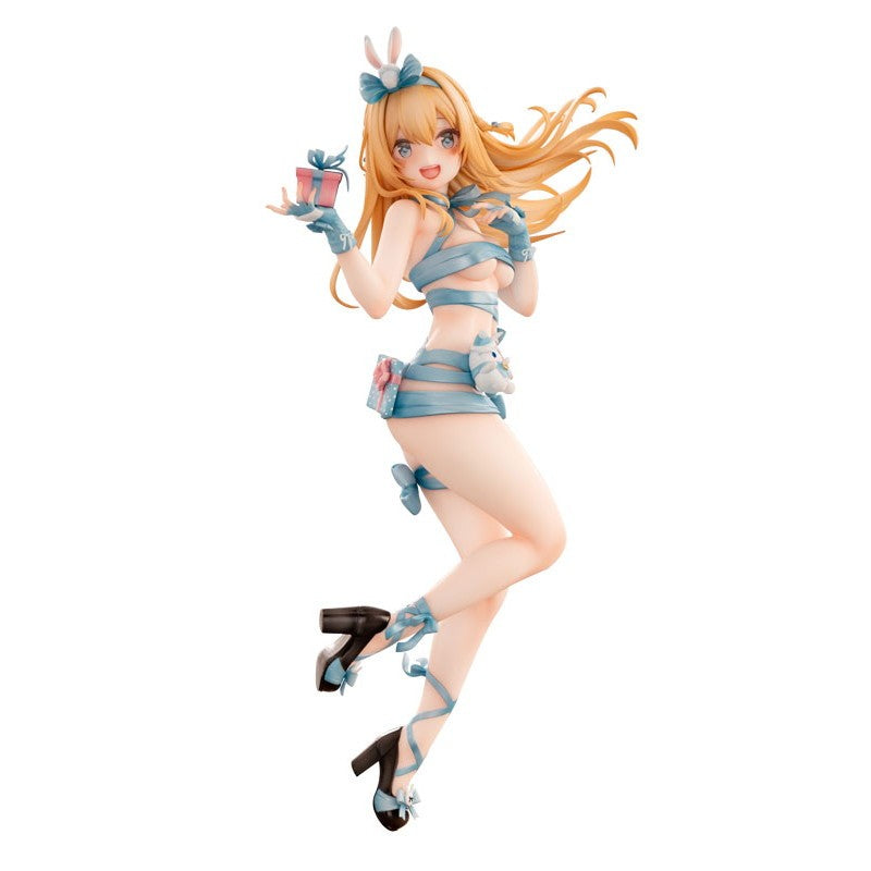 【予約安心出荷】[FIG] 差替顔パーツ&差替手パーツ付属 スオミ 雪兎の贈り物ver. ドールズフロントライン2:エクシリウム 1/6 完成品 フィギュア KAWA DESIGN(2027年1月)