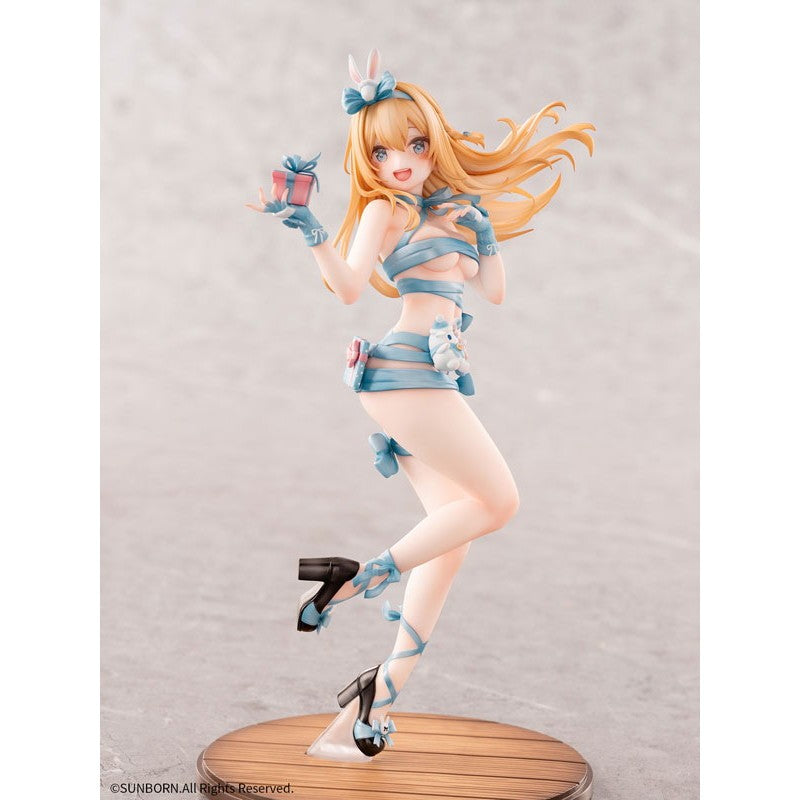 【予約安心出荷】[FIG] 差替顔パーツ&差替手パーツ付属 スオミ 雪兎の贈り物ver. ドールズフロントライン2:エクシリウム 1/6 完成品 フィギュア KAWA DESIGN(2027年1月)
