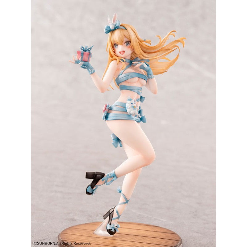 【予約安心出荷】[FIG] 差替顔パーツ&差替手パーツ付属 スオミ 雪兎の贈り物ver. ドールズフロントライン2:エクシリウム 1/6 完成品 フィギュア KAWA DESIGN(2027年1月)