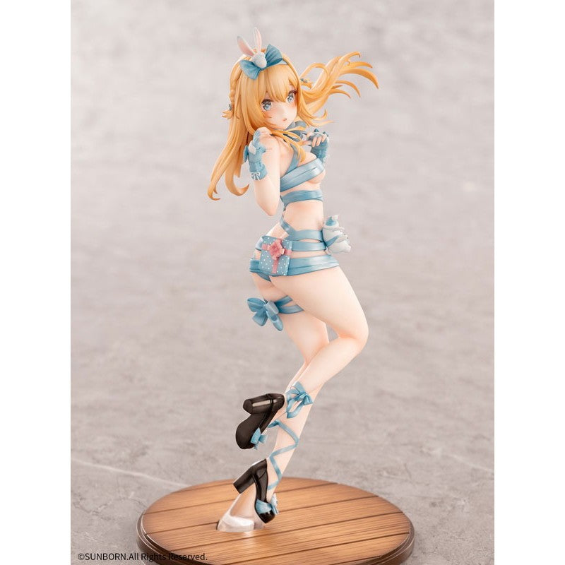 【予約安心出荷】[FIG] 差替顔パーツ&差替手パーツ付属 スオミ 雪兎の贈り物ver. ドールズフロントライン2:エクシリウム 1/6 完成品 フィギュア KAWA DESIGN(2027年1月)