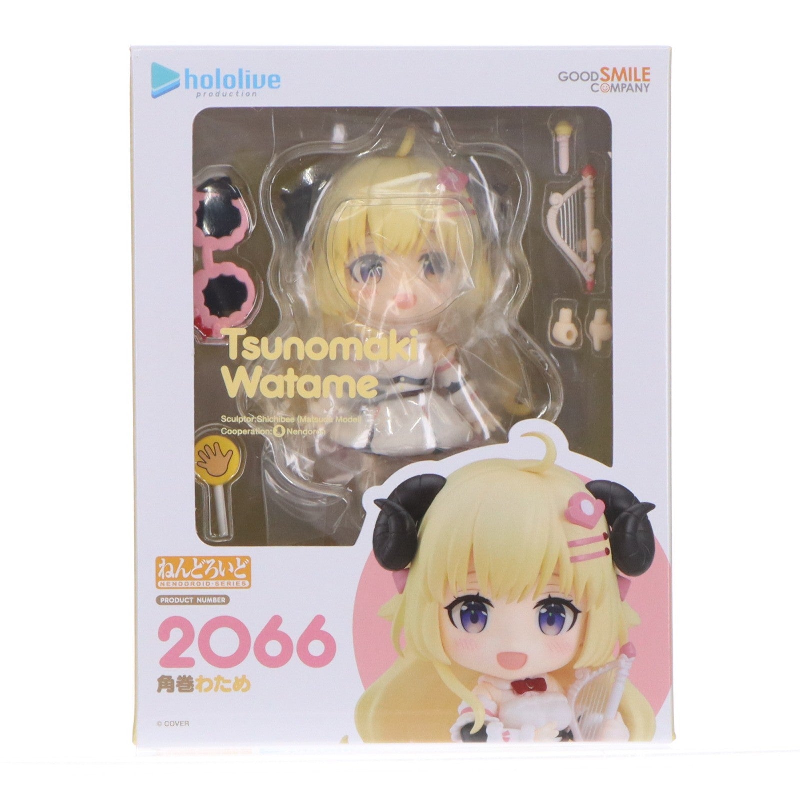 【中古即納】[FIG] (再販) ねんどろいど 2066 角巻わため(つのまきわため) ホロライブプロダクション 完成品 可動フィギュア 一部店舗&オンラインショップ限定 グッドスマイルカンパニー(20260228)