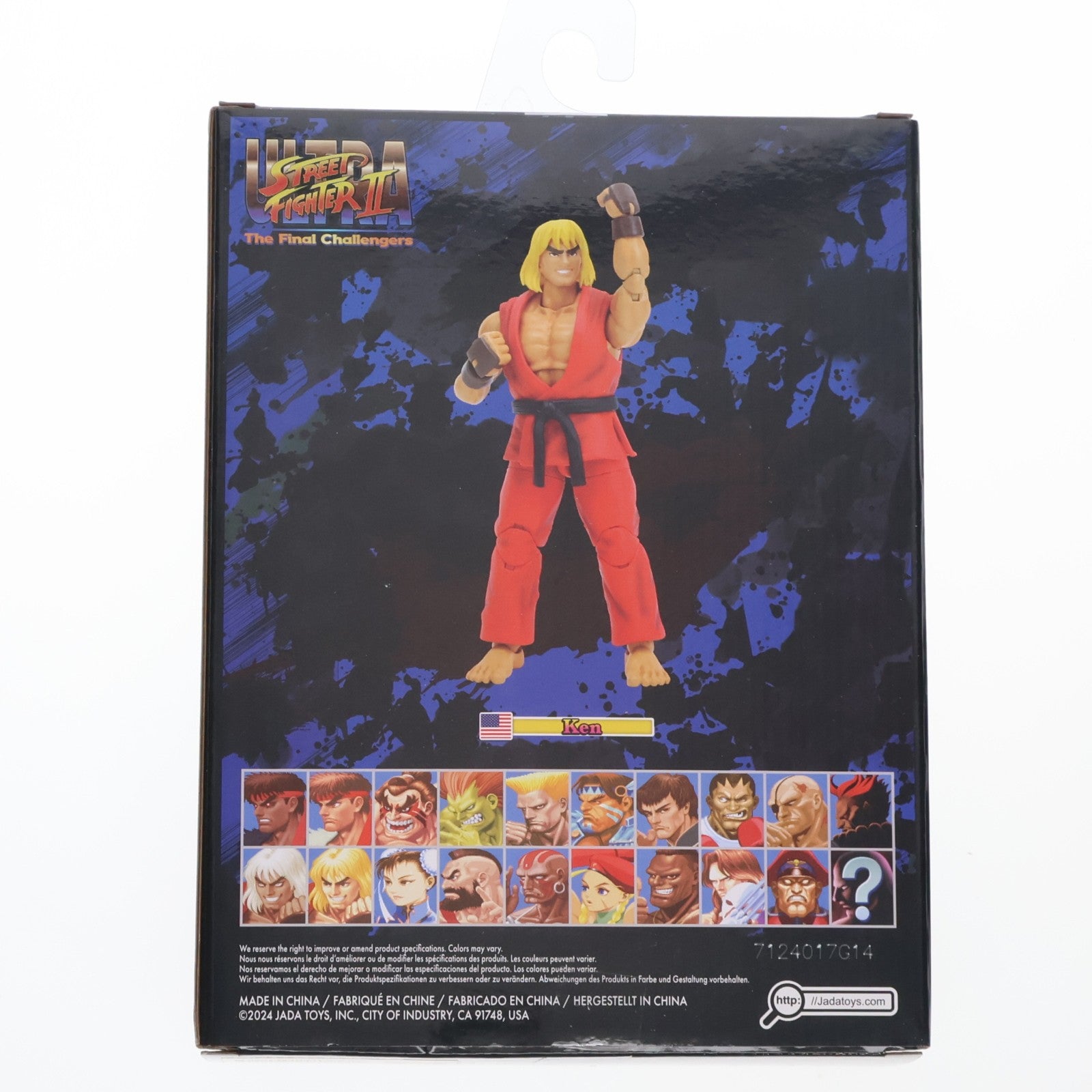 【中古即納】[FIG] ケン STREET FIGHTER(ストリートファイター) 1/12 完成品 アクションフィギュア(JADA34218)(海外流通版) Jada Toys(ジャダトイズ)(20241231)