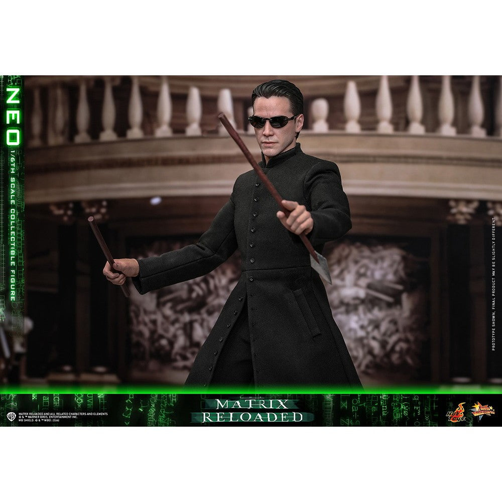 【予約安心出荷】[FIG] ムービー・マスターピース ネオ マトリックス リローデッド 1/6 完成品 可動フィギュア(MM#868) ホットトイズ(2027年4月)