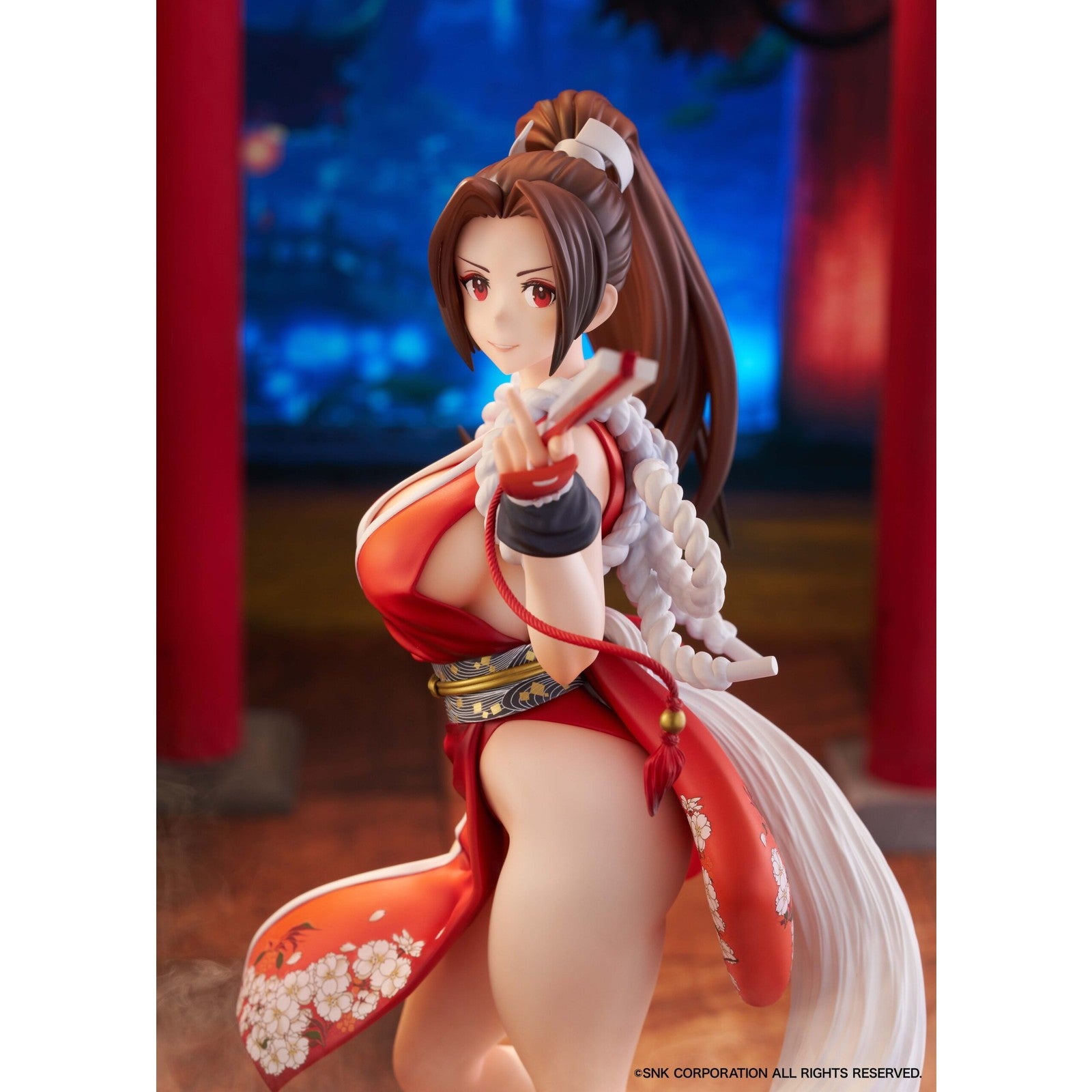 【予約安心出荷】[FIG] Fighting Girls Collection 不知火舞(しらぬいまい) THE KING OF FIGHTERS XV(ザ・キング・オブ・ファイターズ フィフティーン/KOF15) 1/7 完成品 フィギュア GOLDENHEAD+(ゴールデンヘッドプラス)(2026年12月)