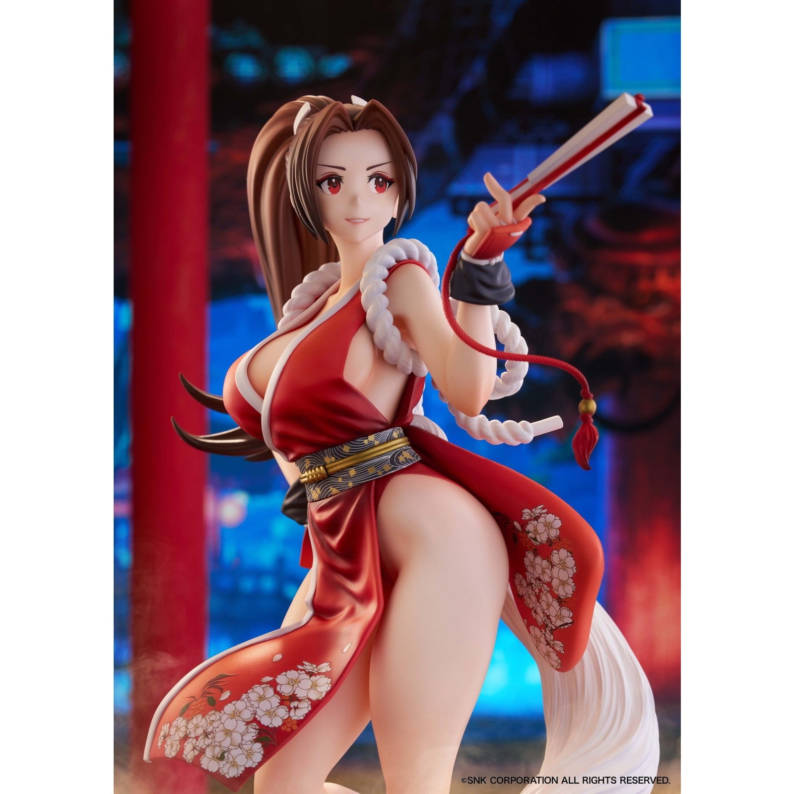 【予約安心出荷】[FIG] Fighting Girls Collection 不知火舞(しらぬいまい) THE KING OF FIGHTERS XV(ザ・キング・オブ・ファイターズ フィフティーン/KOF15) 1/7 完成品 フィギュア GOLDENHEAD+(ゴールデンヘッドプラス)(2026年12月)