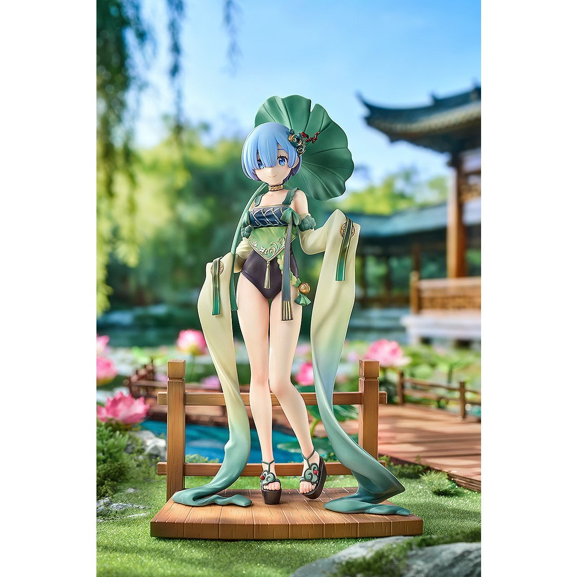 【予約安心出荷】[FIG] レム 庭園中の休みVer. Re:ゼロから始める異世界生活 1/7 完成品 フィギュア グッドスマイルアーツ上海(2027年3月)