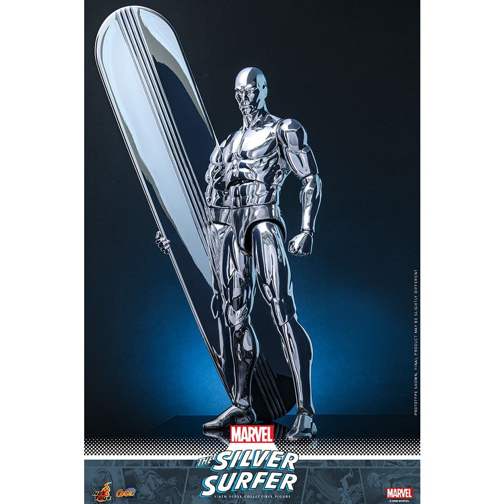 【予約安心出荷】[FIG] コミック・マスターピース シルバーサーファー MARVEL COMICS(マーベル・コミック) 1/6 完成品 可動フィギュア(CM#033) ホットトイズ(2027年4月)
