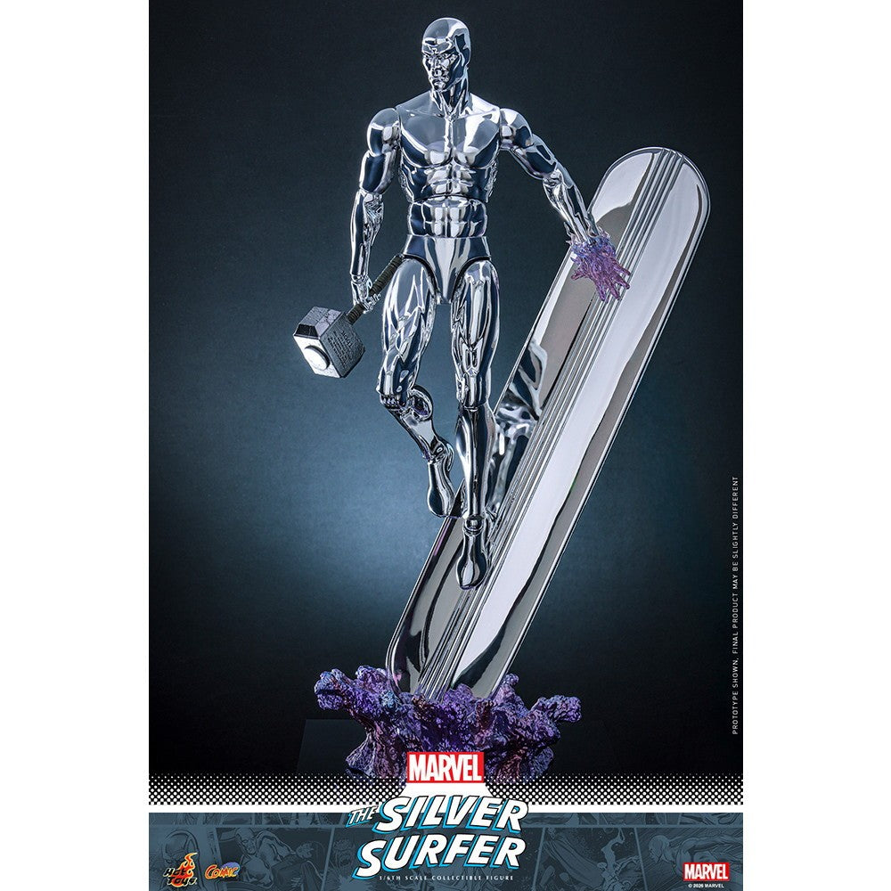 【予約安心出荷】[FIG] コミック・マスターピース シルバーサーファー MARVEL COMICS(マーベル・コミック) 1/6 完成品 可動フィギュア(CM#033) ホットトイズ(2027年4月)