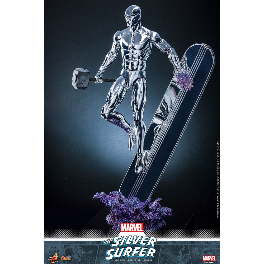 【予約安心出荷】[FIG] コミック・マスターピース シルバーサーファー MARVEL COMICS(マーベル・コミック) 1/6 完成品 可動フィギュア(CM#033) ホットトイズ(2027年4月)