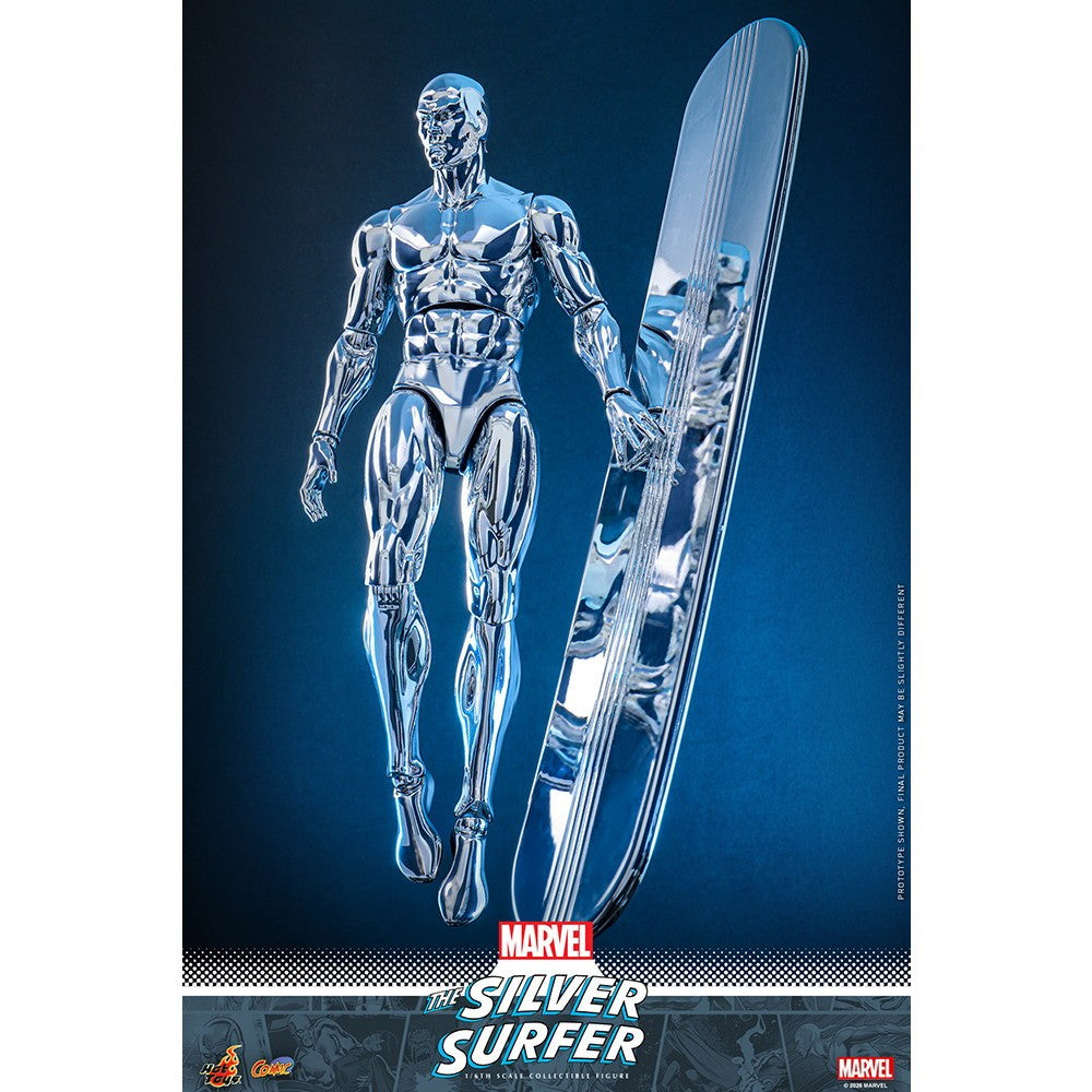 【予約安心出荷】[FIG] コミック・マスターピース シルバーサーファー MARVEL COMICS(マーベル・コミック) 1/6 完成品 可動フィギュア(CM#033) ホットトイズ(2027年4月)