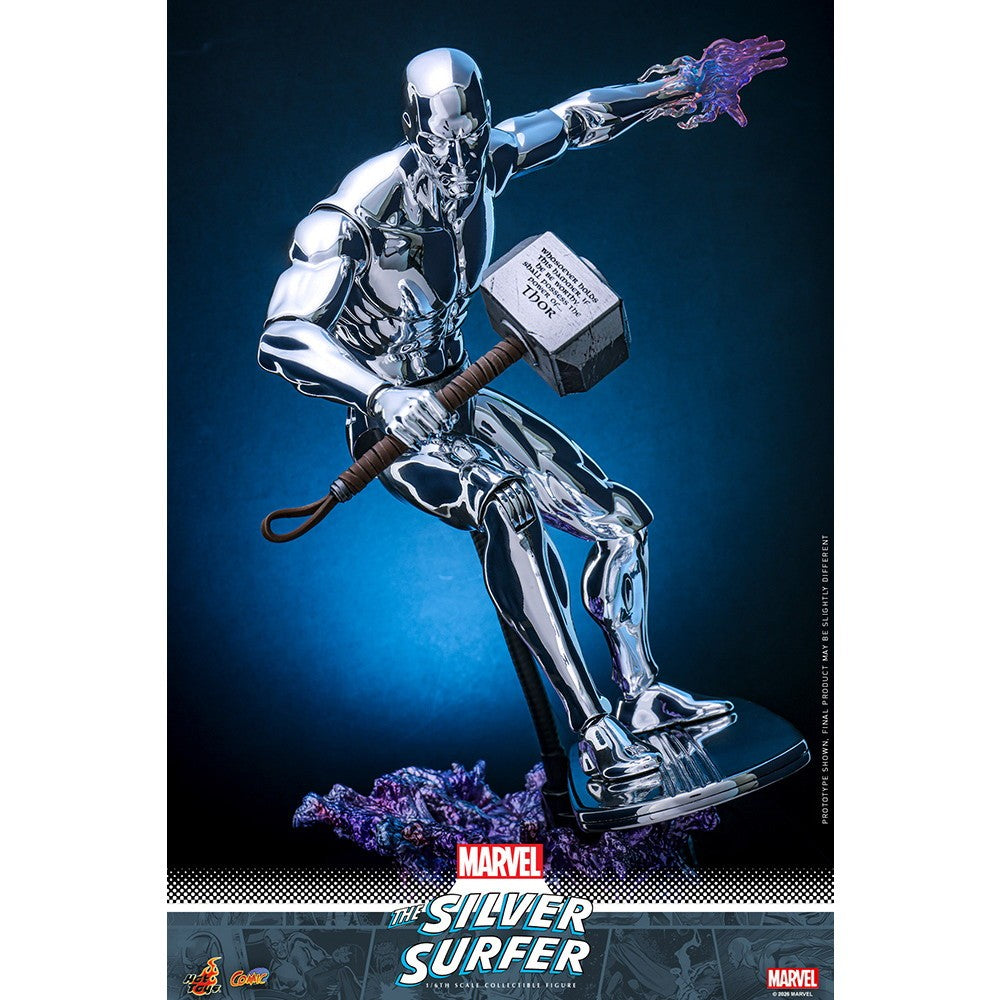 【予約安心出荷】[FIG] コミック・マスターピース シルバーサーファー MARVEL COMICS(マーベル・コミック) 1/6 完成品 可動フィギュア(CM#033) ホットトイズ(2027年4月)