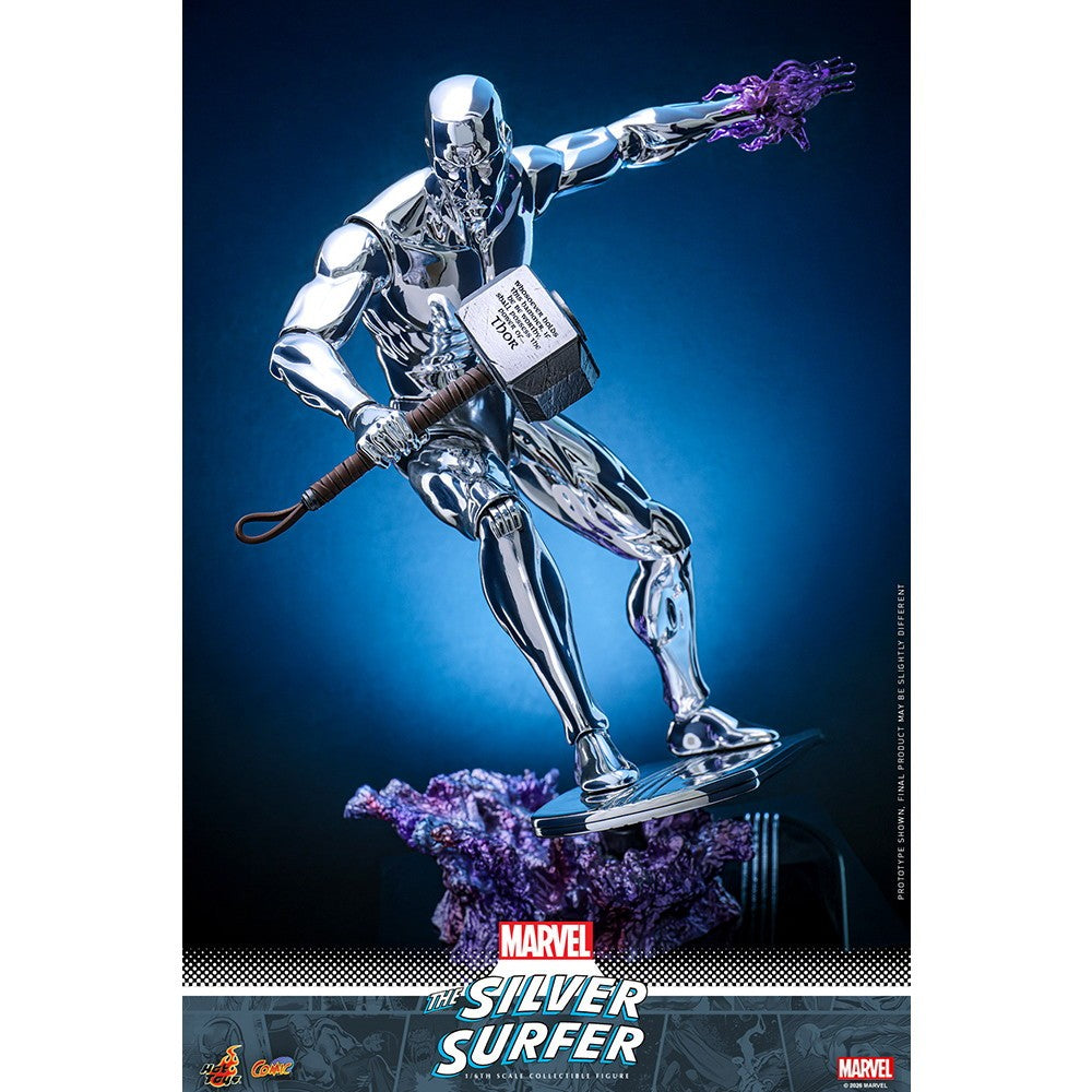 【予約安心出荷】[FIG] コミック・マスターピース シルバーサーファー MARVEL COMICS(マーベル・コミック) 1/6 完成品 可動フィギュア(CM#033) ホットトイズ(2027年4月)
