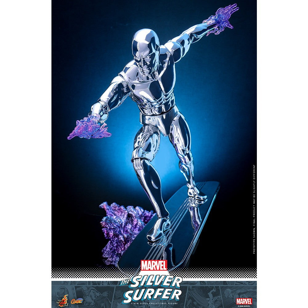 【予約安心出荷】[FIG] コミック・マスターピース シルバーサーファー MARVEL COMICS(マーベル・コミック) 1/6 完成品 可動フィギュア(CM#033) ホットトイズ(2027年4月)