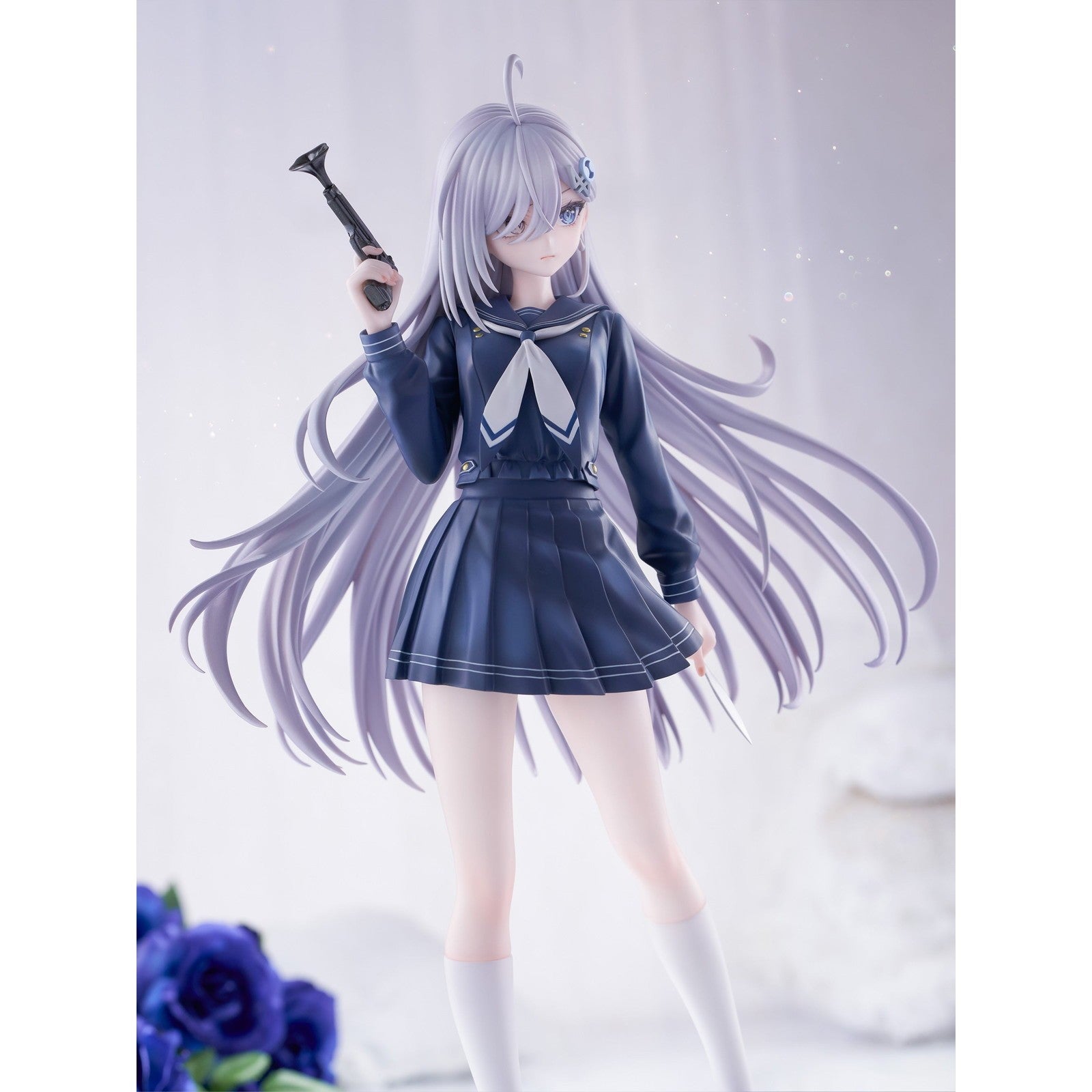 【予約安心出荷】[FIG] 幽鬼(ユウキ) 制服ver. 死亡遊戯で飯を食う。 1/7 完成品 フィギュア(AMU-FNX1194) フリュー(2026年11月)