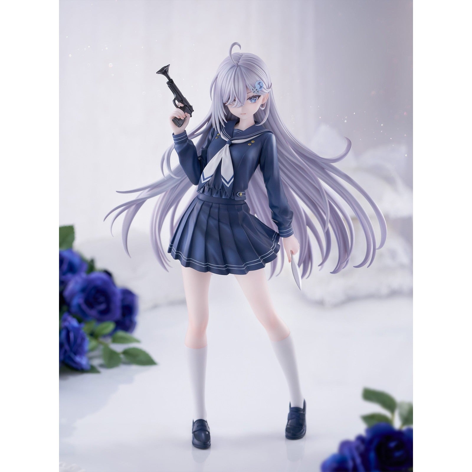 【予約安心出荷】[FIG] 幽鬼(ユウキ) 制服ver. 死亡遊戯で飯を食う。 1/7 完成品 フィギュア(AMU-FNX1194) フリュー(2026年11月)