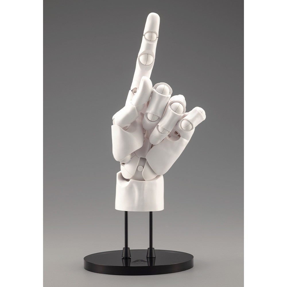 【予約安心出荷】[FIG] (再販) ARTIST SUPPORT ITEM ハンドモデル/L -WHITE- 1/1 完成品 可動フィギュア(AT036) コトブキヤ(2026年9月)