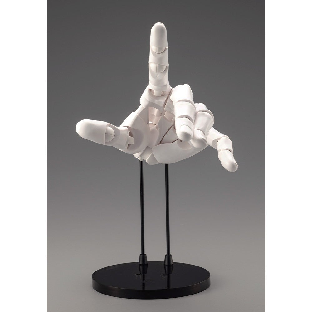 【予約安心出荷】[FIG] (再販) ARTIST SUPPORT ITEM ハンドモデル/L -WHITE- 1/1 完成品 可動フィギュア(AT036) コトブキヤ(2026年9月)
