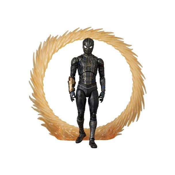 【予約安心出荷】[FIG] マフェックス No.308 MAFEX SPIDER-MAN BLACK & GOLD SUIT スパイダーマン:ノー・ウェイ・ホーム 完成品 可動フィギュア メディコム・トイ(2027年1月)