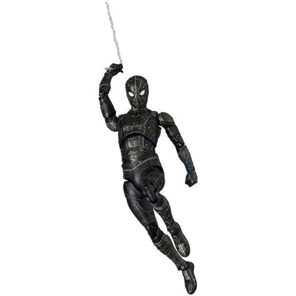 【予約安心出荷】[FIG] マフェックス No.308 MAFEX SPIDER-MAN BLACK & GOLD SUIT スパイダーマン:ノー・ウェイ・ホーム 完成品 可動フィギュア メディコム・トイ(2027年1月)