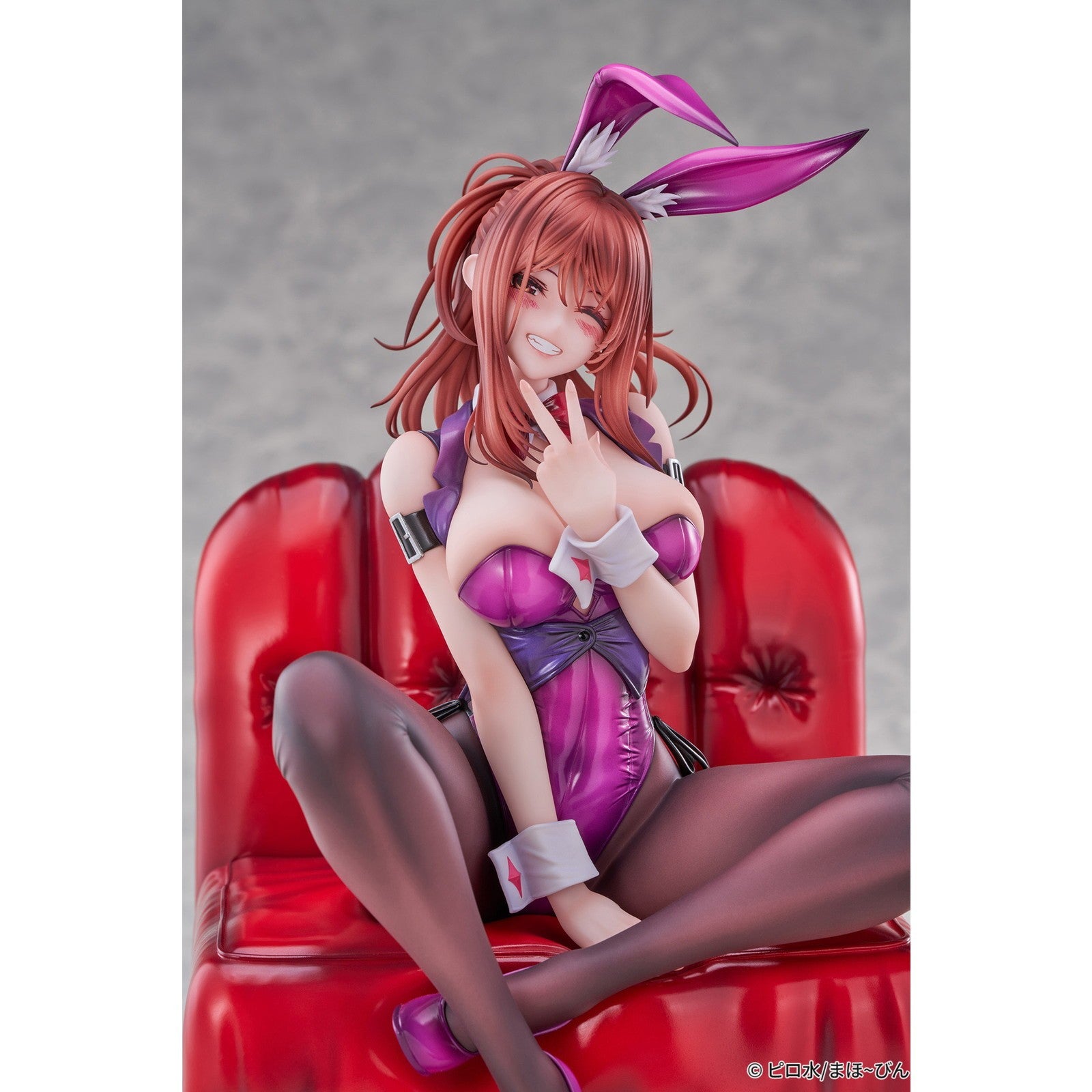 【予約安心出荷】[FIG] 色紙付属 はにかみ彼女 冥加皐希(みょうがさつき) バニーガールVer. Illustration by ピロ水 1/6 完成品 フィギュア HanaBee(ハナビー)(2026年11月)