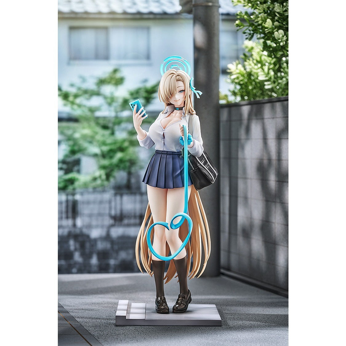 【予約安心出荷】[FIG] アスナ(制服)メモリアルロビーVer. ブルーアーカイブ -Blue Archive- 1/7 完成品 フィギュア グッドスマイルアーツ上海(2027年3月)