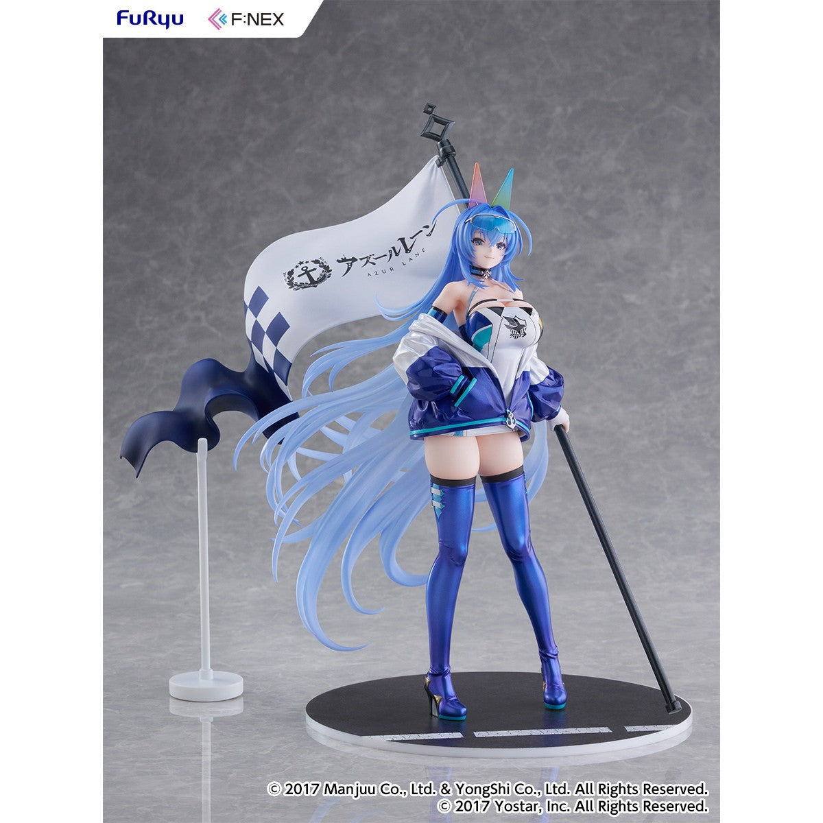 【予約安心出荷】[FIG] ニュージャージー IRF2024ver. アズールレーン 1/7 完成品 フィギュア(AMU-FNX1201) フリュー(2026年12月)