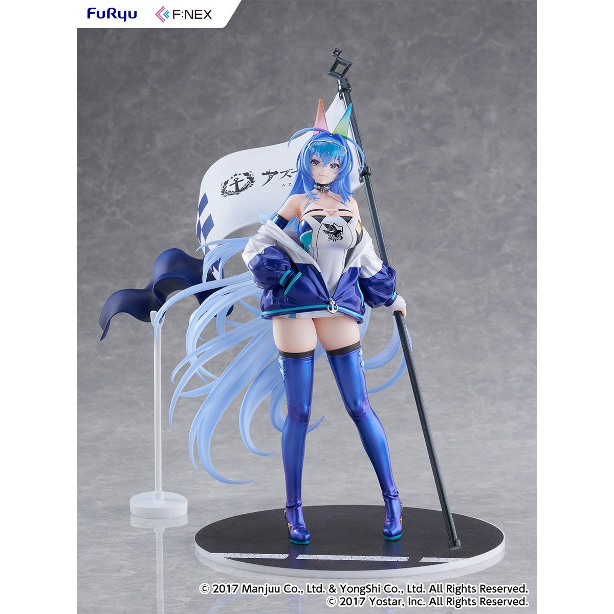【予約安心出荷】[FIG] ニュージャージー IRF2024ver. アズールレーン 1/7 完成品 フィギュア(AMU-FNX1201) フリュー(2026年12月)
