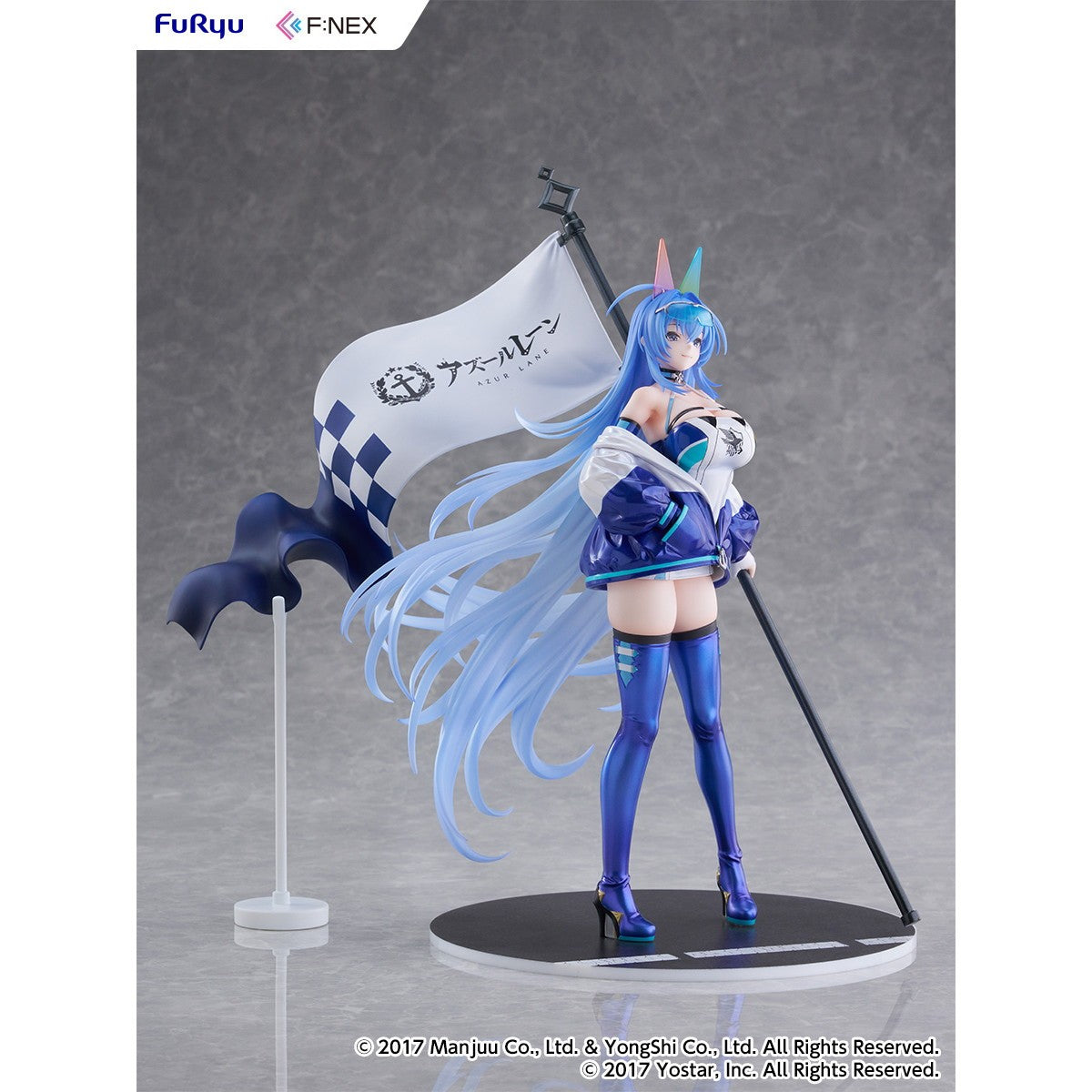 【予約安心出荷】[FIG] ニュージャージー IRF2024ver. アズールレーン 1/7 完成品 フィギュア(AMU-FNX1201) フリュー(2026年12月)