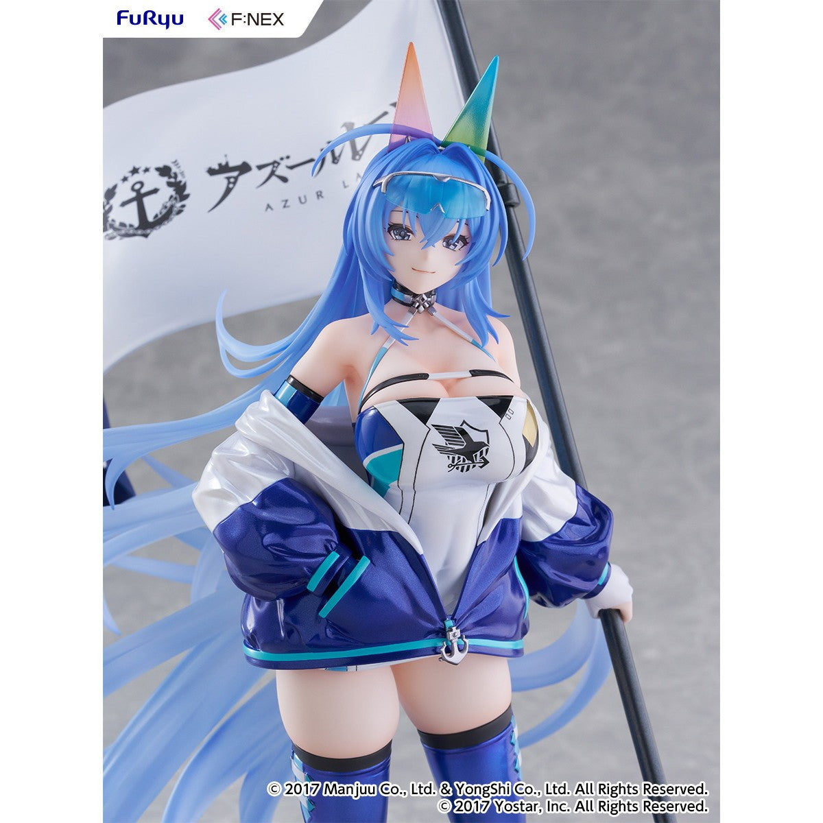 【予約安心出荷】[FIG] ニュージャージー IRF2024ver. アズールレーン 1/7 完成品 フィギュア(AMU-FNX1201) フリュー(2026年12月)