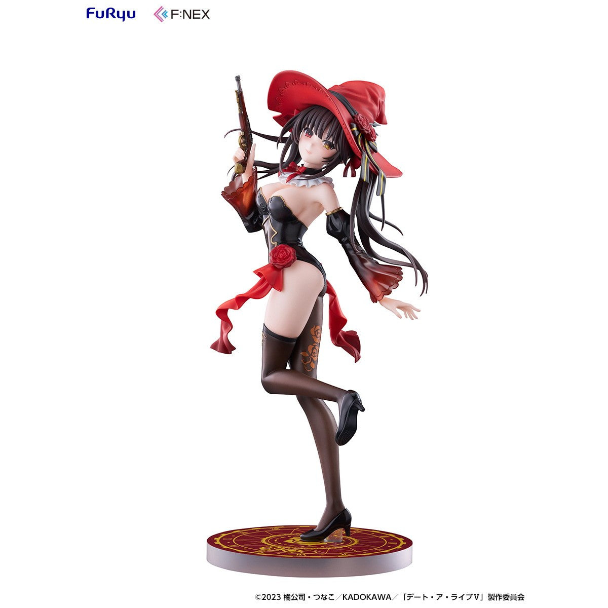 【予約安心出荷】[FIG] 時崎狂三(ときさきくるみ) ウィッチスタイルver. デート・ア・ライブV 1/7 完成品 フィギュア(AMU-FNX1213) フリュー(2026年12月)