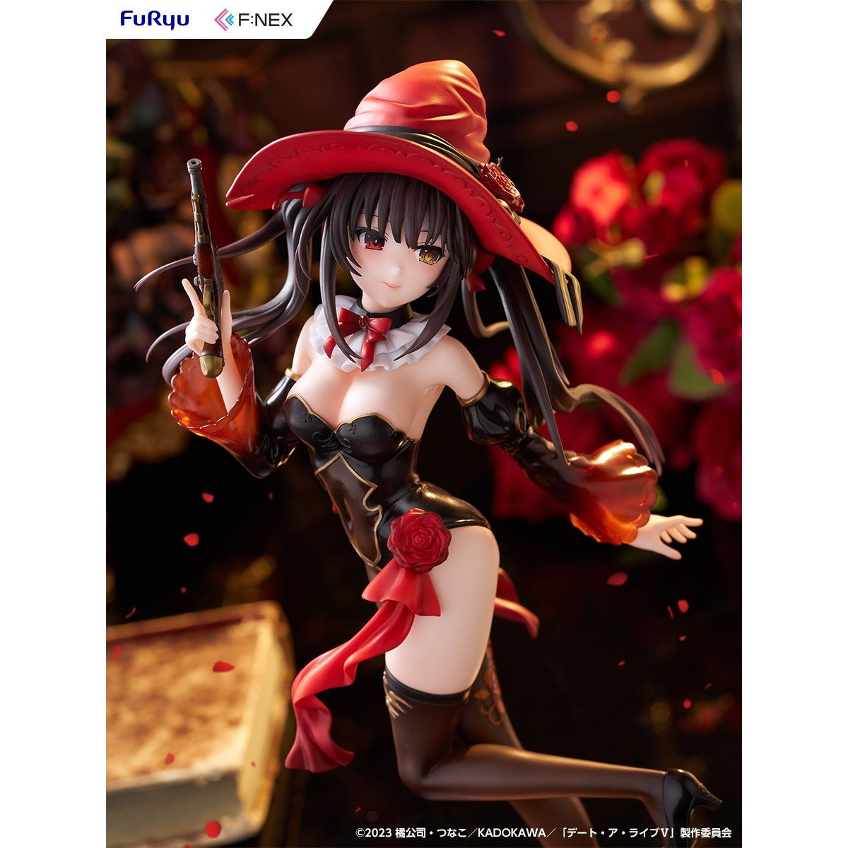 【予約安心出荷】[FIG] 時崎狂三(ときさきくるみ) ウィッチスタイルver. デート・ア・ライブV 1/7 完成品 フィギュア(AMU-FNX1213) フリュー(2026年12月)