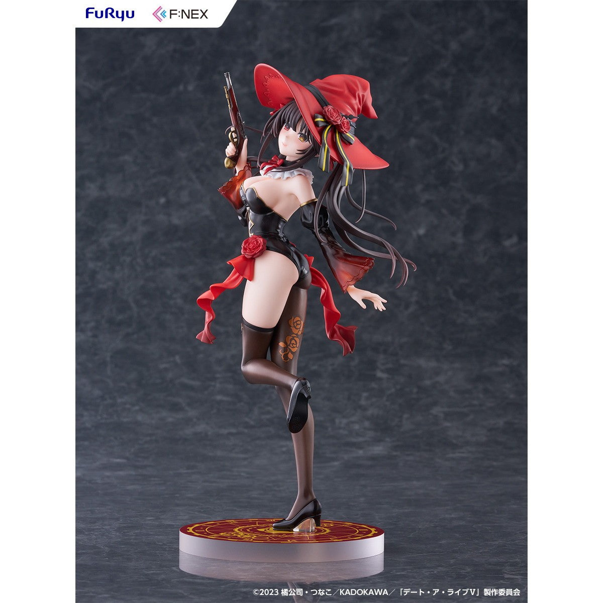 【予約安心出荷】[FIG] 時崎狂三(ときさきくるみ) ウィッチスタイルver. デート・ア・ライブV 1/7 完成品 フィギュア(AMU-FNX1213) フリュー(2026年12月)