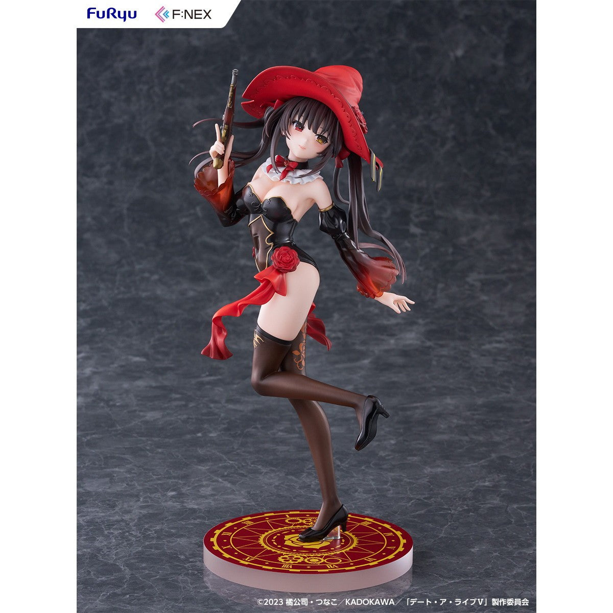 【予約安心出荷】[FIG] 時崎狂三(ときさきくるみ) ウィッチスタイルver. デート・ア・ライブV 1/7 完成品 フィギュア(AMU-FNX1213) フリュー(2026年12月)