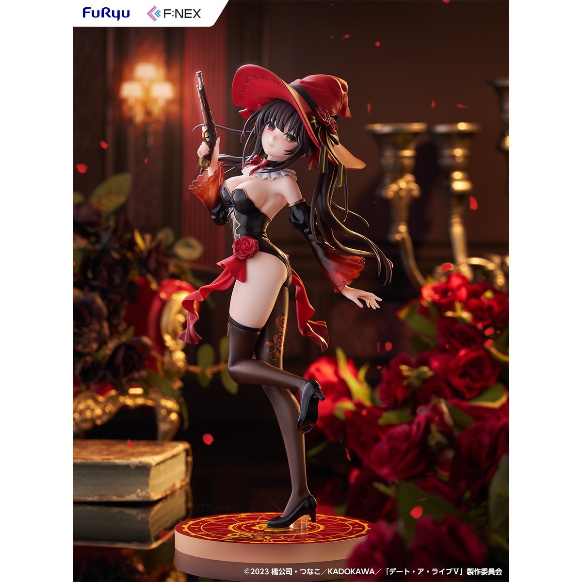 【予約安心出荷】[FIG] 時崎狂三(ときさきくるみ) ウィッチスタイルver. デート・ア・ライブV 1/7 完成品 フィギュア(AMU-FNX1213) フリュー(2026年12月)
