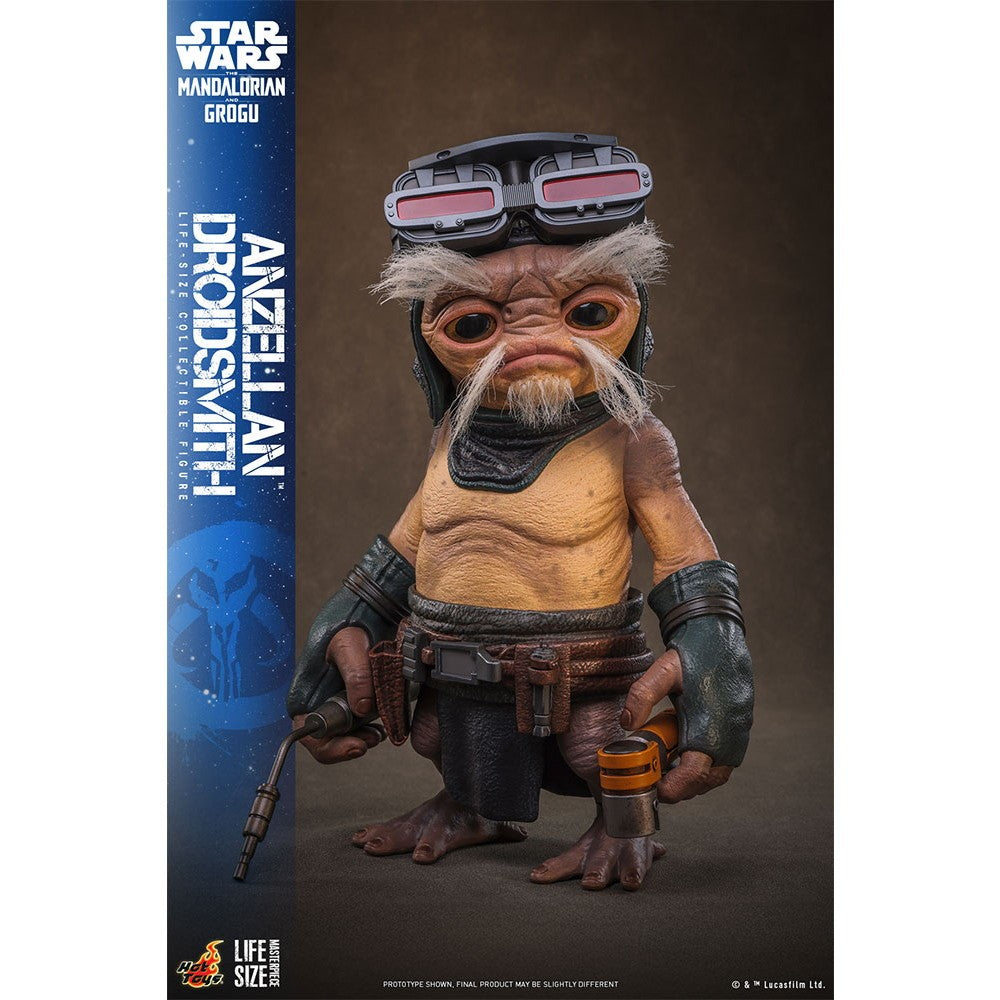 【予約安心出荷】[FIG] ライフサイズ・マスターピース アンゼラ人(ドロイド修理屋) STAR WARS(スター・ウォーズ)/マンダロリアン・アンド・グローグー 1/1 完成品 可動フィギュア(LMS#017) ホットトイズ(2026年9月)