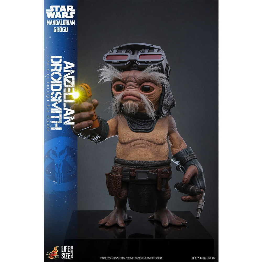 【予約安心出荷】[FIG] ライフサイズ・マスターピース アンゼラ人(ドロイド修理屋) STAR WARS(スター・ウォーズ)/マンダロリアン・アンド・グローグー 1/1 完成品 可動フィギュア(LMS#017) ホットトイズ(2026年9月)
